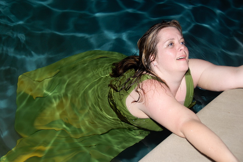 Mermaid in the Pool